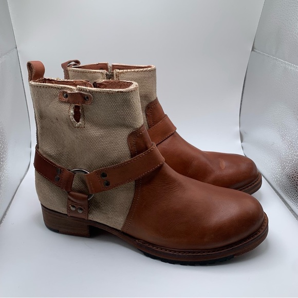 NWOB Vintage Foundry CO. Morgan Mid-Top Boot size 10 distressed 1624 - Picture 6 of 11